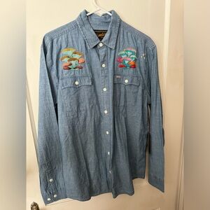 HOWLER BROS x Ft Lomesome collaboration western shirt